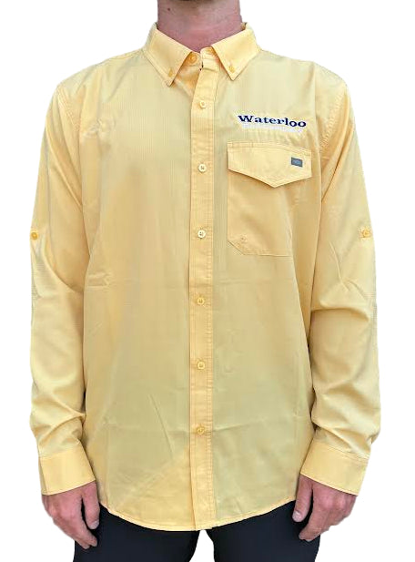 Aftco Palomar Long Sleeve Vented Fishing Shirt - OG Waterloo Logo