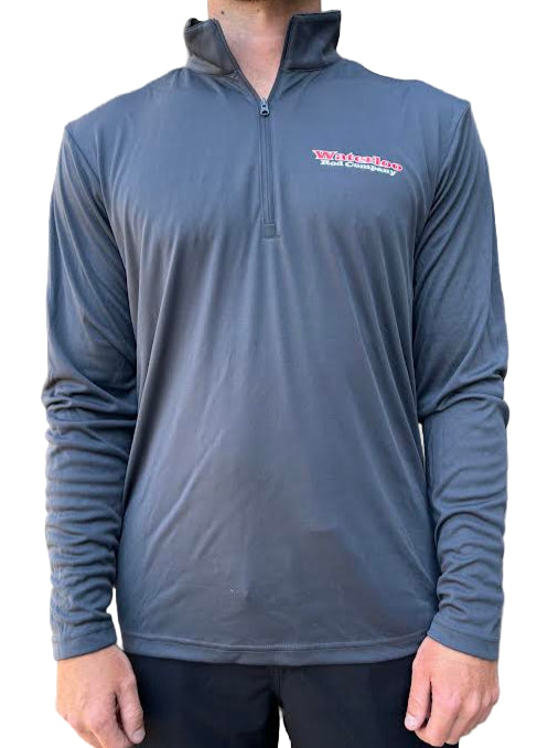 Waterloo Iron Grey 1/4 Zip Pullover - Original Waterloo Logo