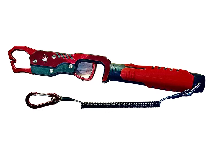 Landers Trigger Fish Lip Grip - Red