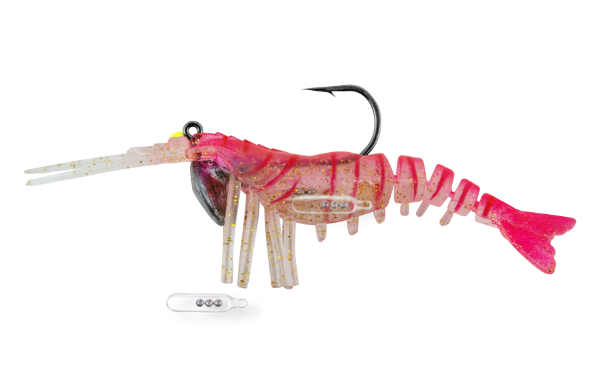 Vudu Shrimp Rattler 3.5 inch 1/4 oz (2/pk)