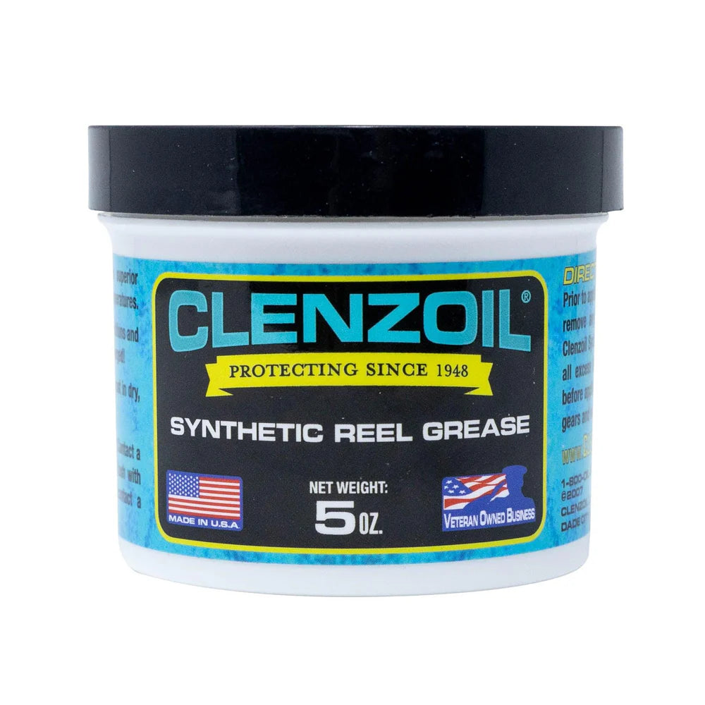 Clenzoil Synthetic Reel Grease - Marine & Tackle - 5 oz Jar