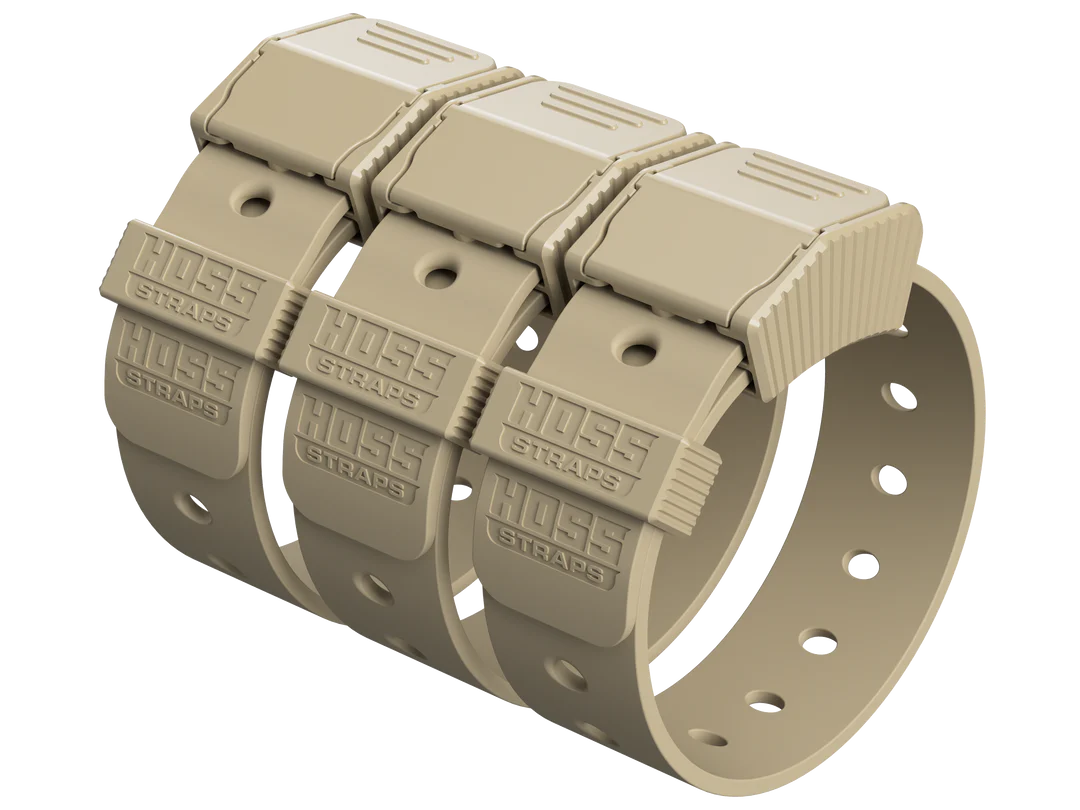 Hoss Straps - 12 Inch - 3 Pack