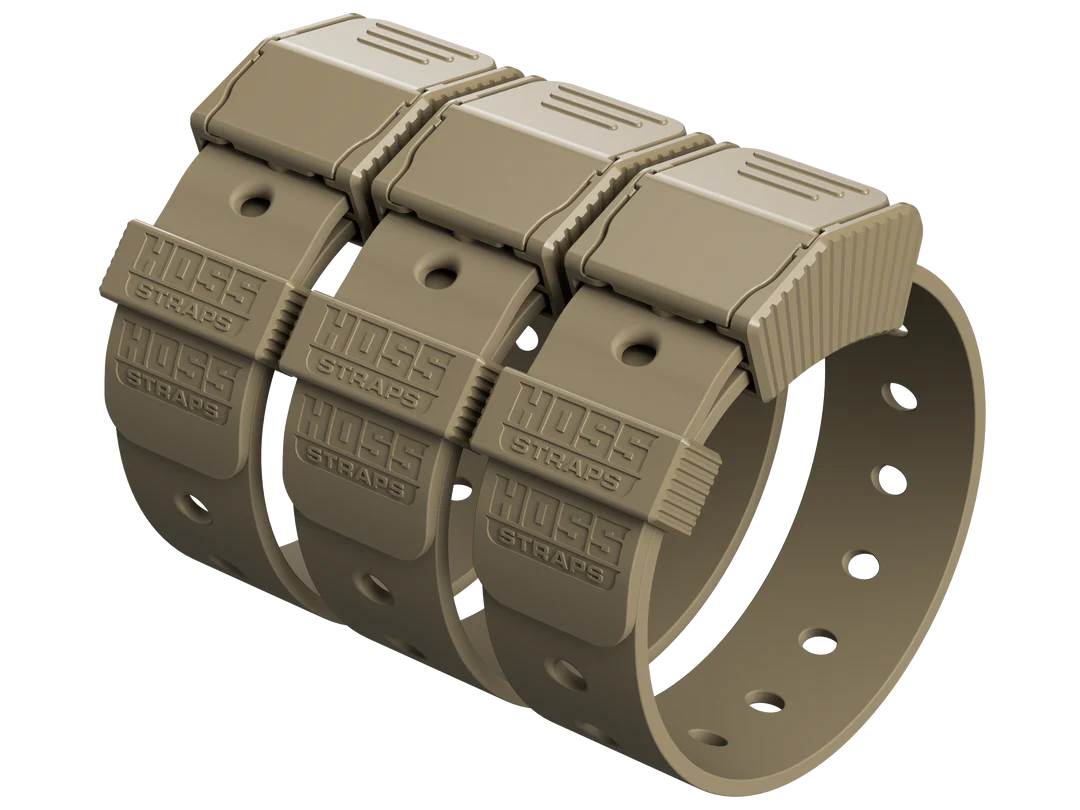 Hoss Straps - 12 Inch - 3 Pack