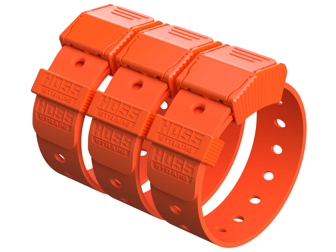 Hoss Straps - 12 Inch - 3 Pack