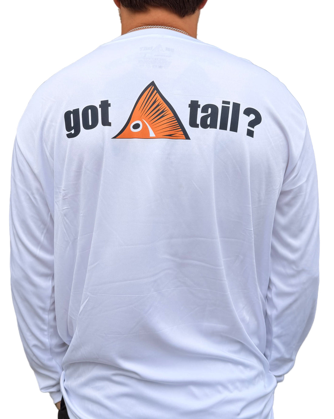 Got Tail White Long Sleeve Shirt