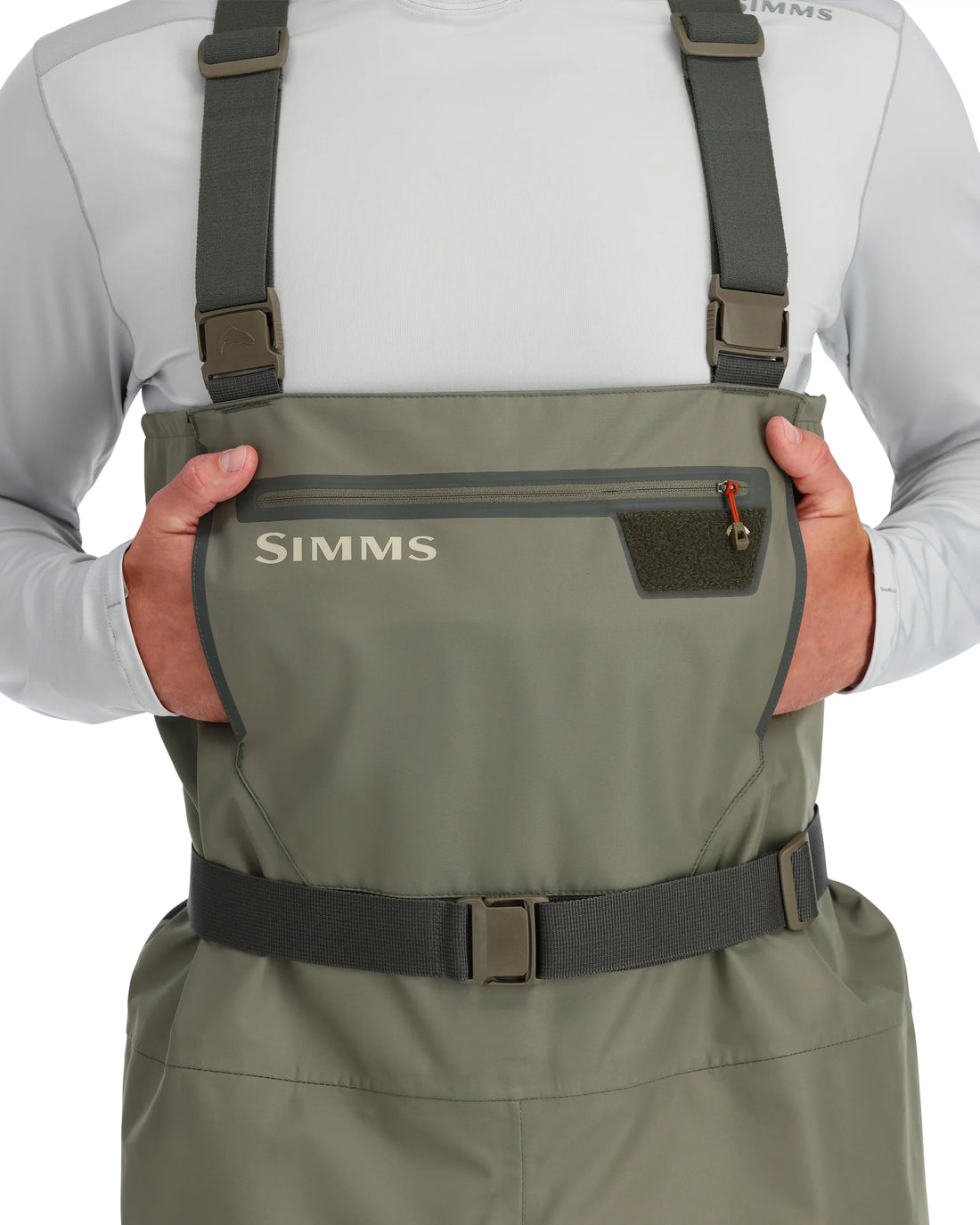 Simms Men's Tributary Waders Stockingfoot - Basalt