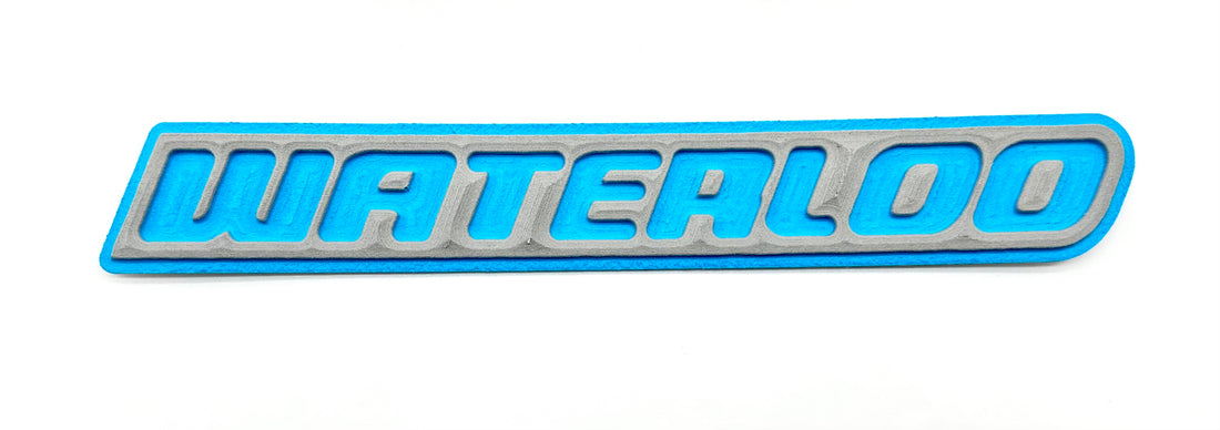 Waterloo Eva Foam Decal