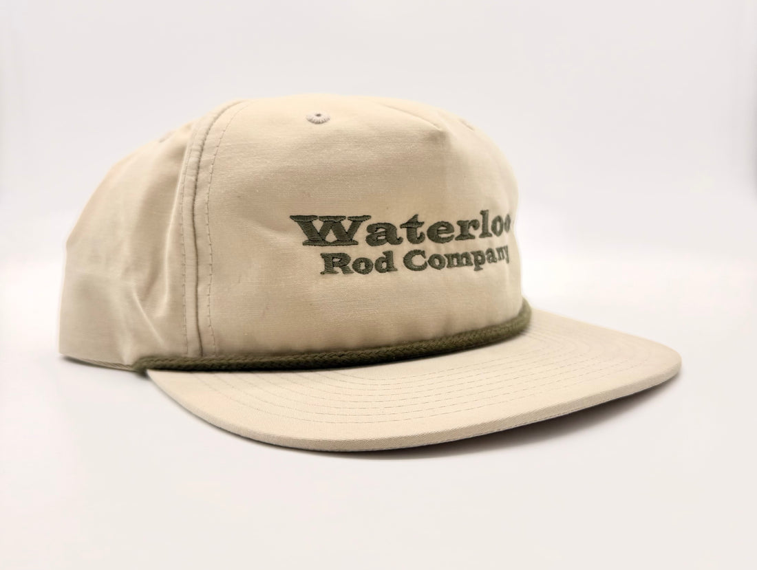 Waterloo Sand Dune and Loden Rope Cap - Loden OG Logo