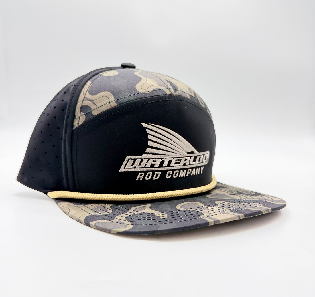Waterloo Black/Willis Gold Rope Cap - Tails Up Logo