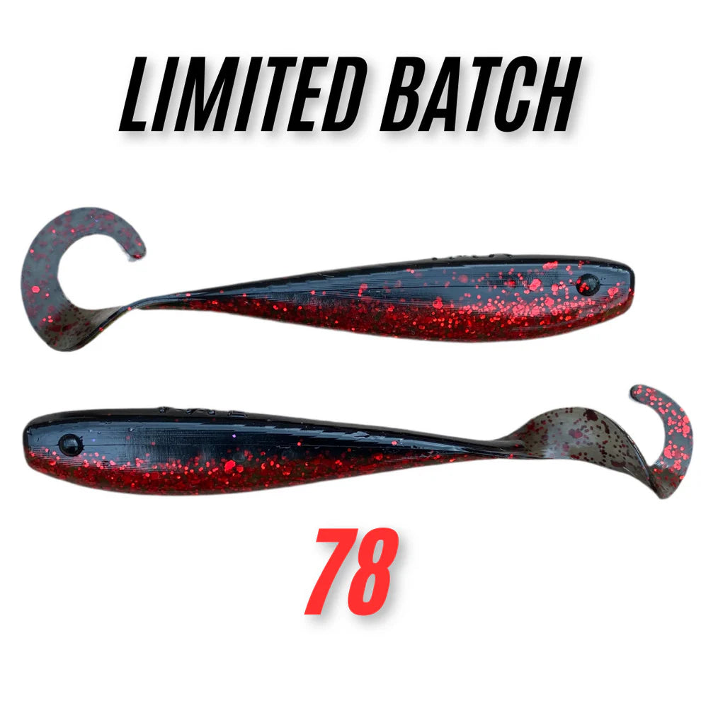 A.M. Fishing Lures 5.5" - 6 Count (Multiple Colors)