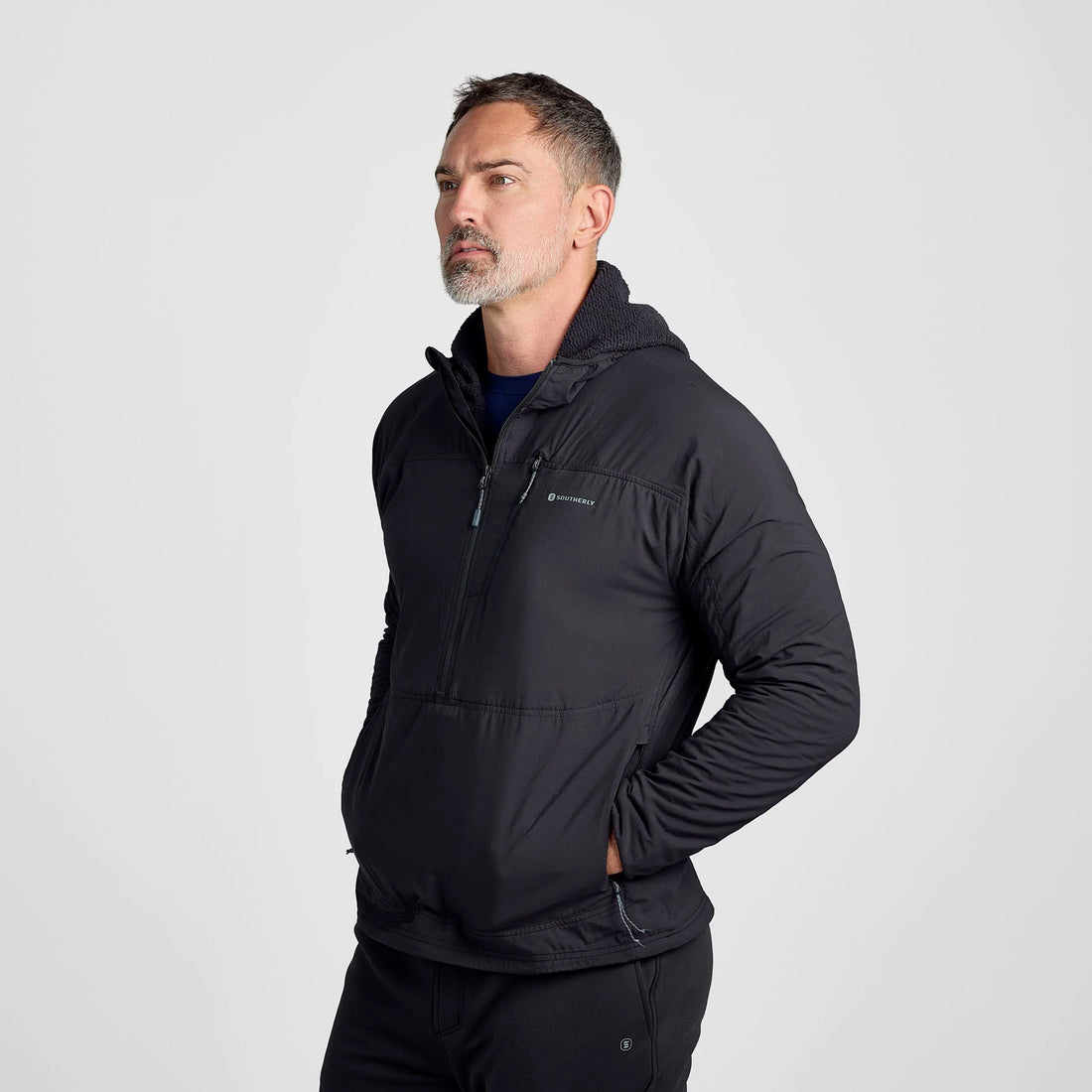 Southerly Men’s Current Thermal Hoody - Black
