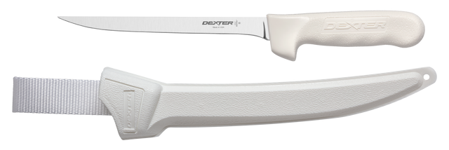 Dexter Outdoors® 7 Inch Sani-Safe® Flexible Fillet Knife With Sheath