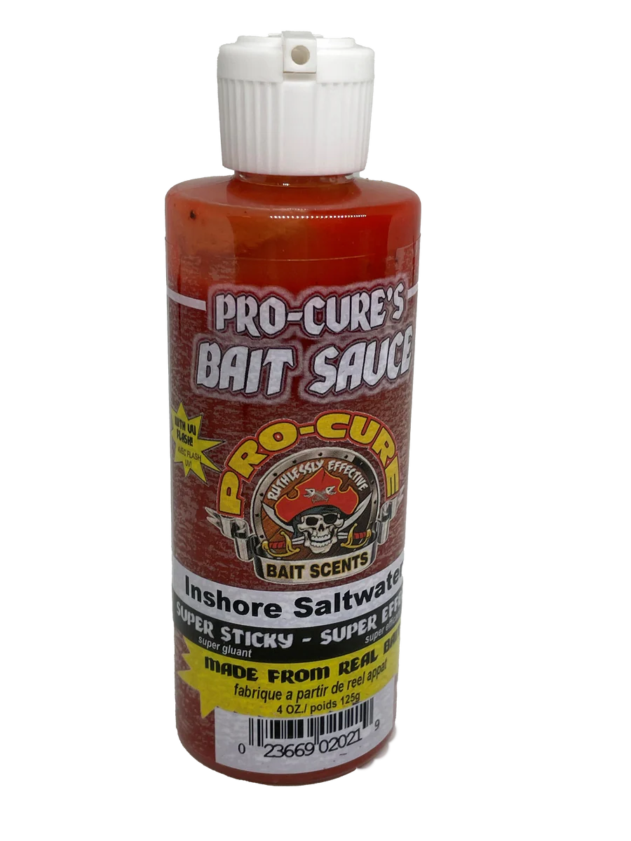 Pro-Cure Bait Sauce - Inshore Saltwater 4oz.