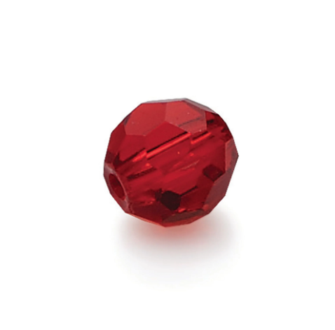 Eagle Claw Lazer Sharp - 10 MM Red Glass Bead