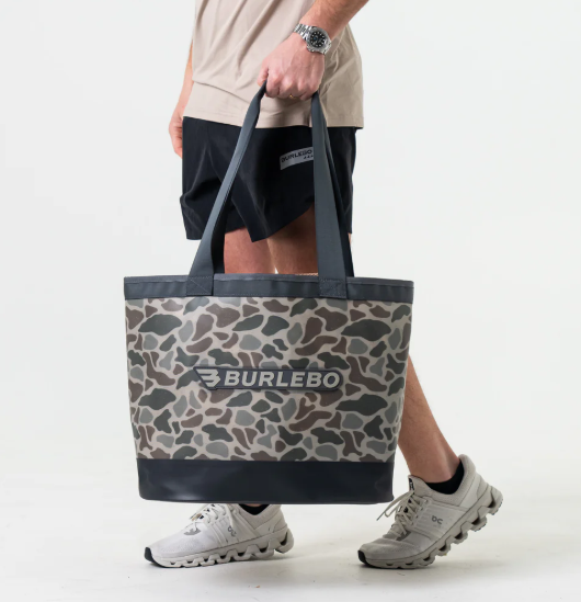 Burlebo Waterproof Tote - Classic Deer Camo