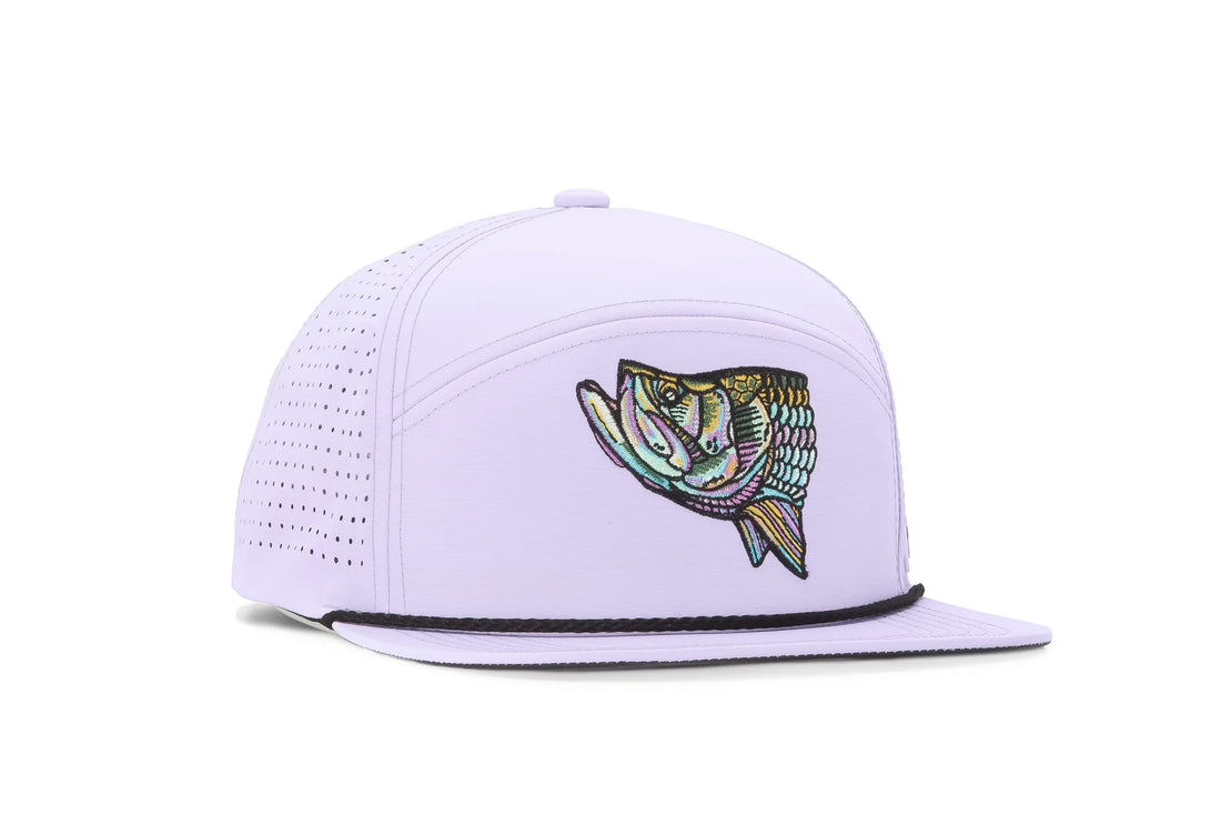 Bajio Tarpon Head Performance Flat Bill Cap