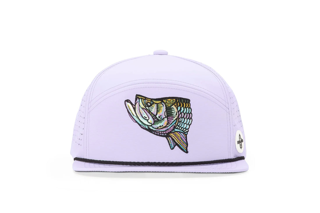 Bajio Tarpon Head Performance Flat Bill Cap