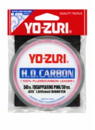 Yo-Zuri HD Fluorocarbon Leader 30yd/50lb- Disappearing Pink