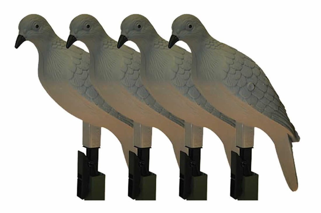 Mojo Outdoors Clip On Dove Decoy - 4 Pack