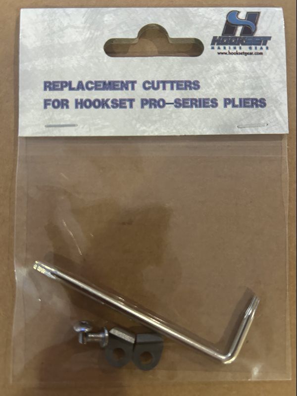 Hookset Plier Replacement Cutters