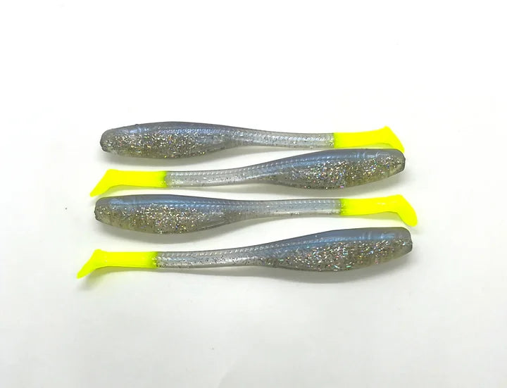 Down South Lure - Super Model Blue Moon Chartreuse