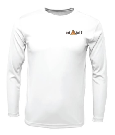 Got Tail White Long Sleeve Shirt