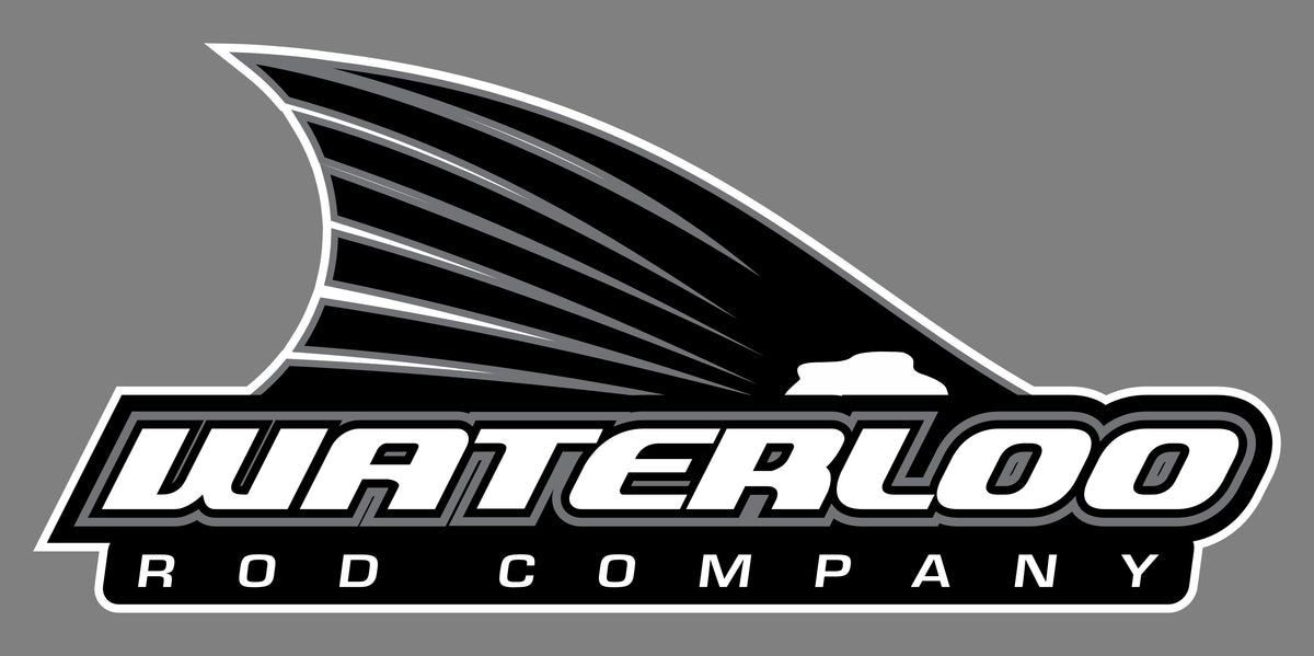 Large Waterloo Rod Tails Up Decal Waterloo Rods