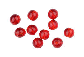 Bullet Weight Glass Beads