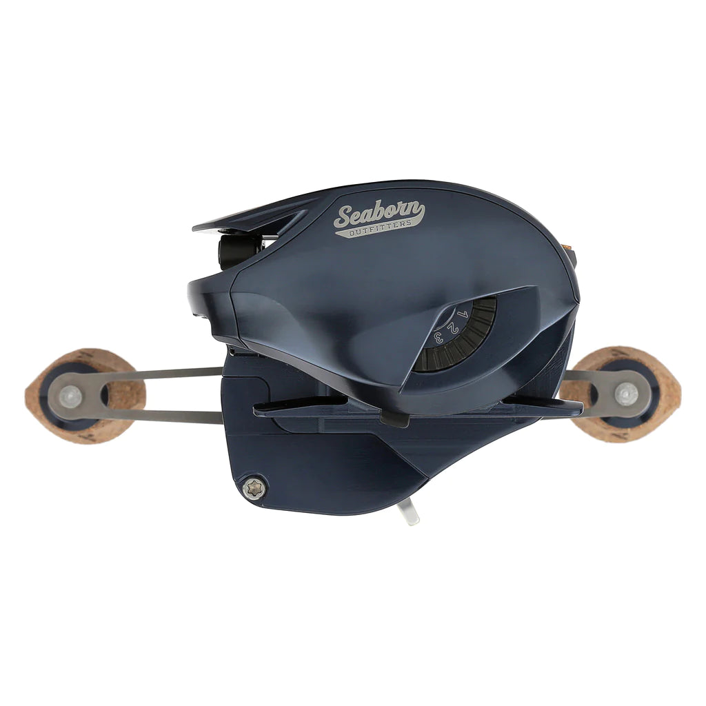 Bates Fishing Salty 150 Baitcasting Reel - Anodized - Nautical Blue