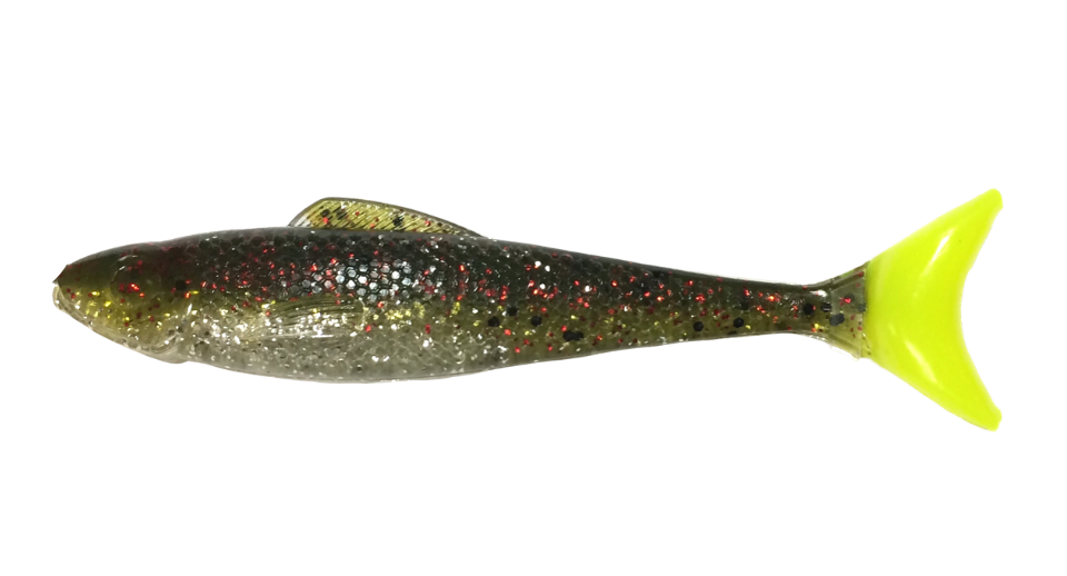 Vudu Wedgetail Mullet Lures 3.5 in. 8 Pack