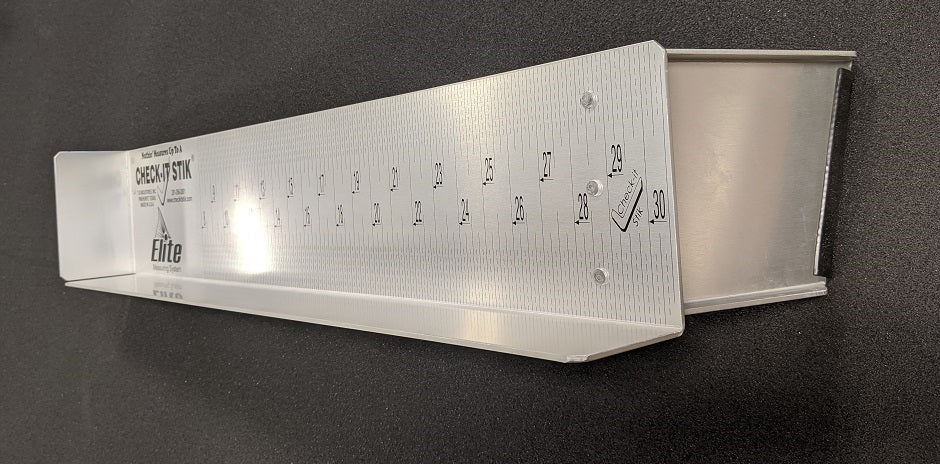 Check It Stik - 30 1/2" x 6" Red Fish Elite Series - Slant Board