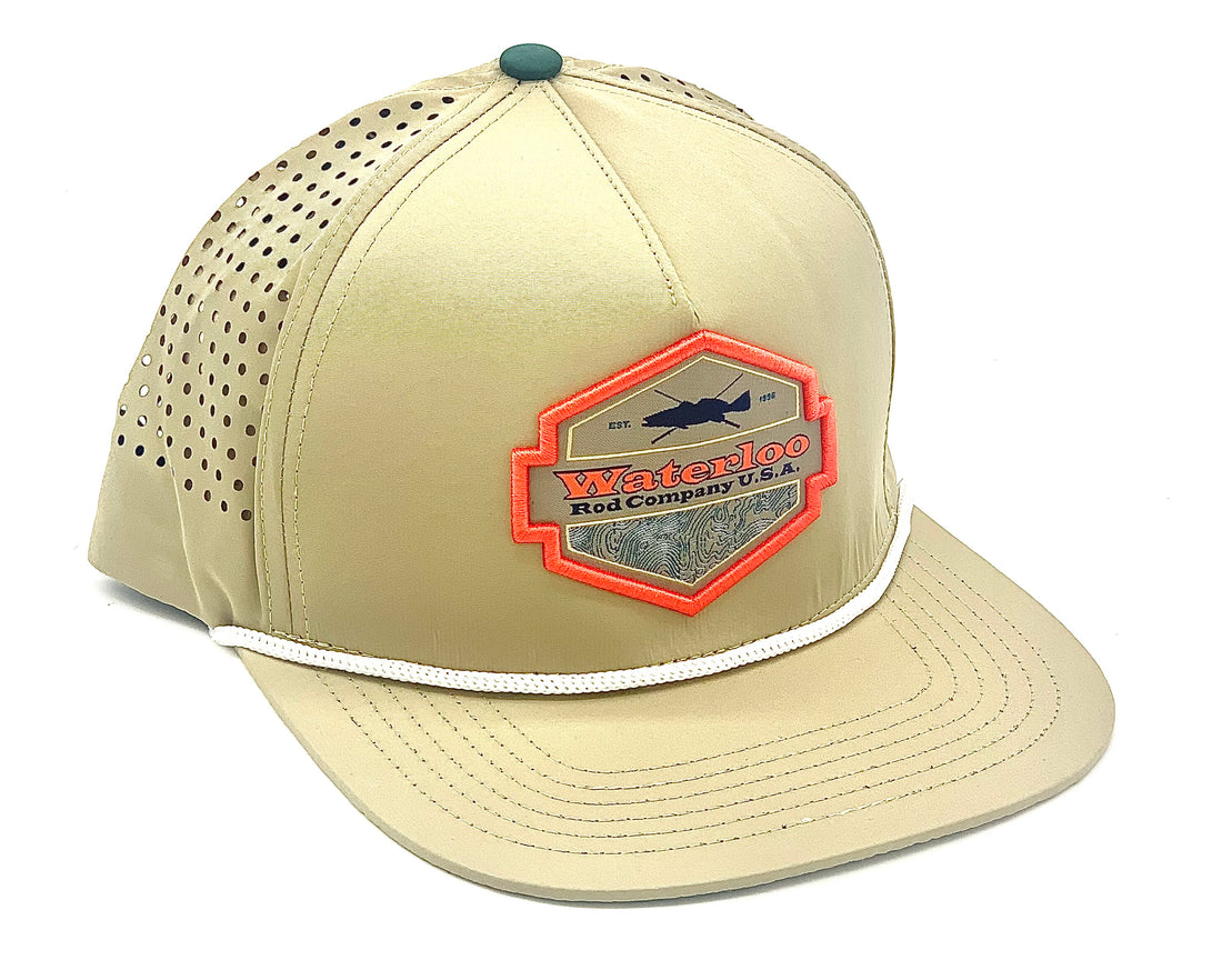Waterloo Staunch Taupe with White Rope - Topo Logo