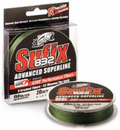 Suffix 832 Braid 40Lb Low Vis Green 150 Yards