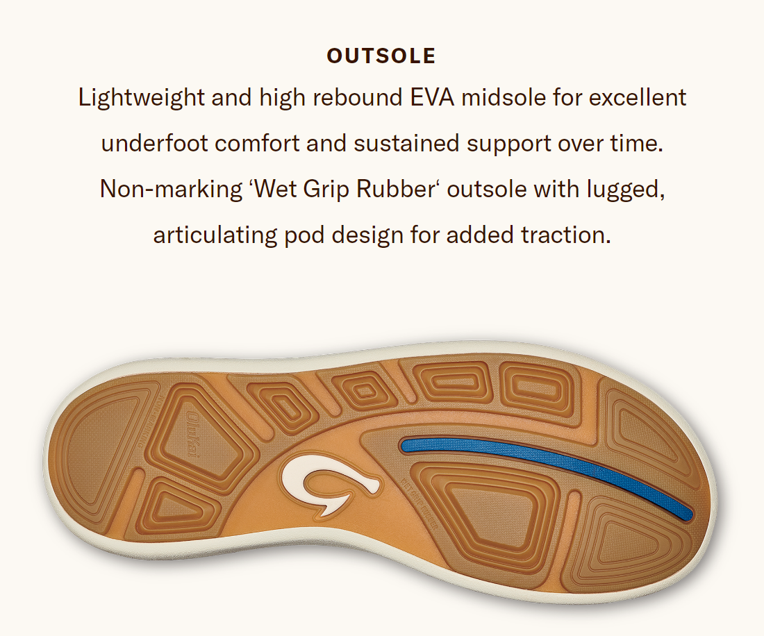OluKai Moku Pae - Men's No Tie Boat Shoes
