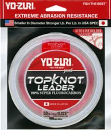 Yo-Zuri Topknot Fluorocarbon Leader 30yd 25lb