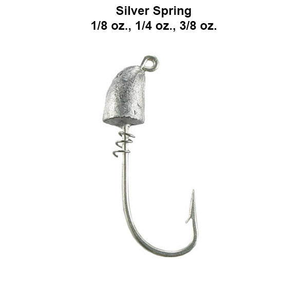 Hogie Spring Head Jighead - Silver Eagle Claw