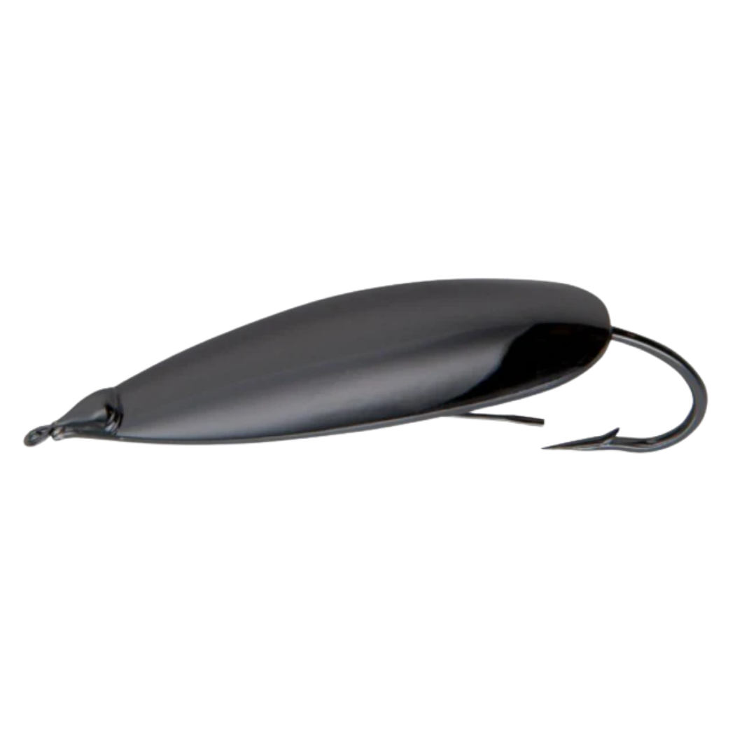 Johnson Silver Minnow 1/4oz / Black Johnson Silver Minnow 1/4oz / Black