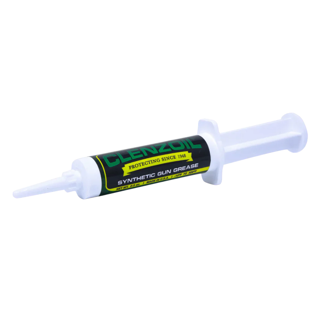 Clenzoil Field & Range Synthetic Gun Grease Syringe