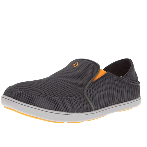 Olukai Nohea Mesh Slip-On Shoes Charcoal/Dive Camo/Grey Blue Men\'s Size M9.5 Olukai Men main image 4