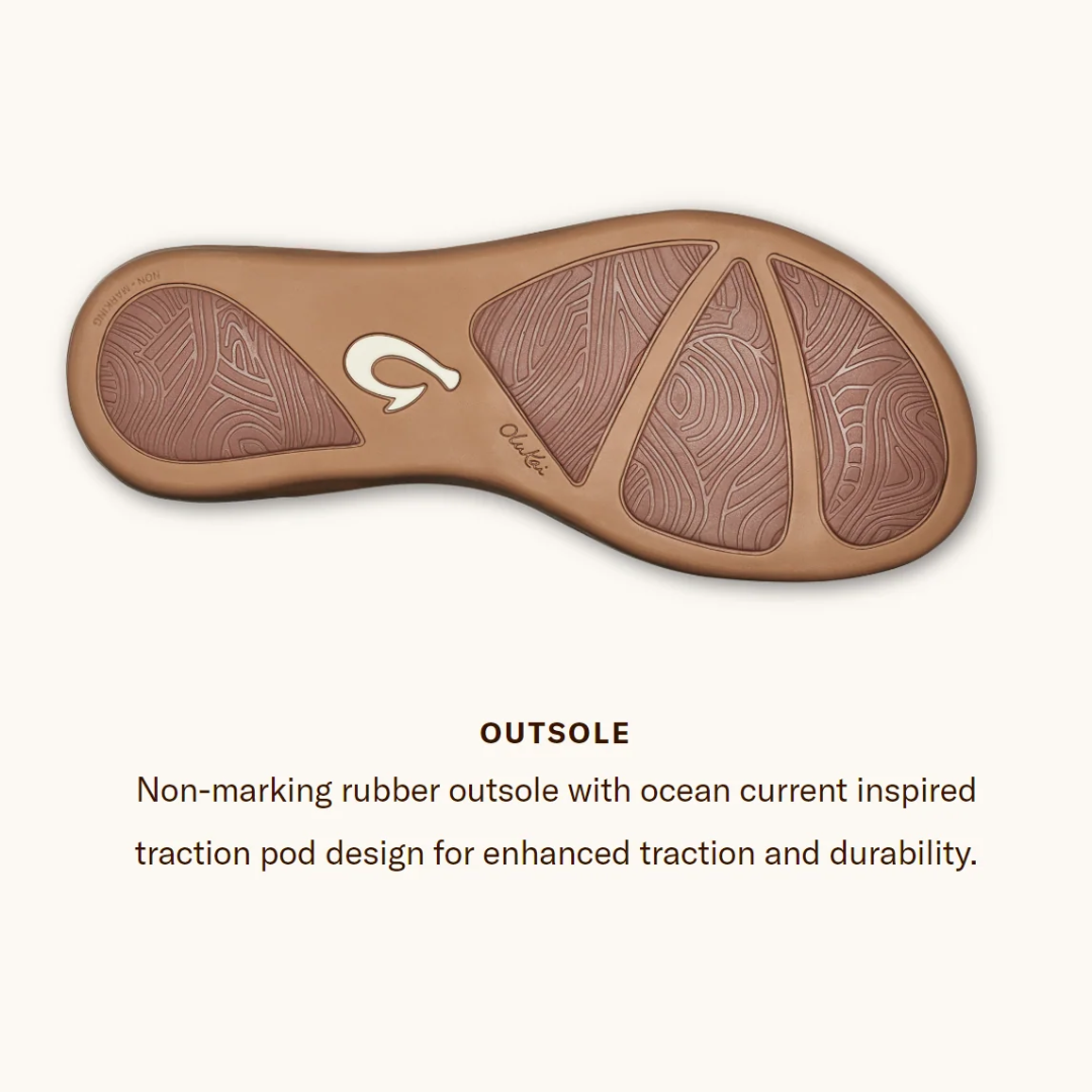 OluKai 'Aukai Women's Leather Sandals