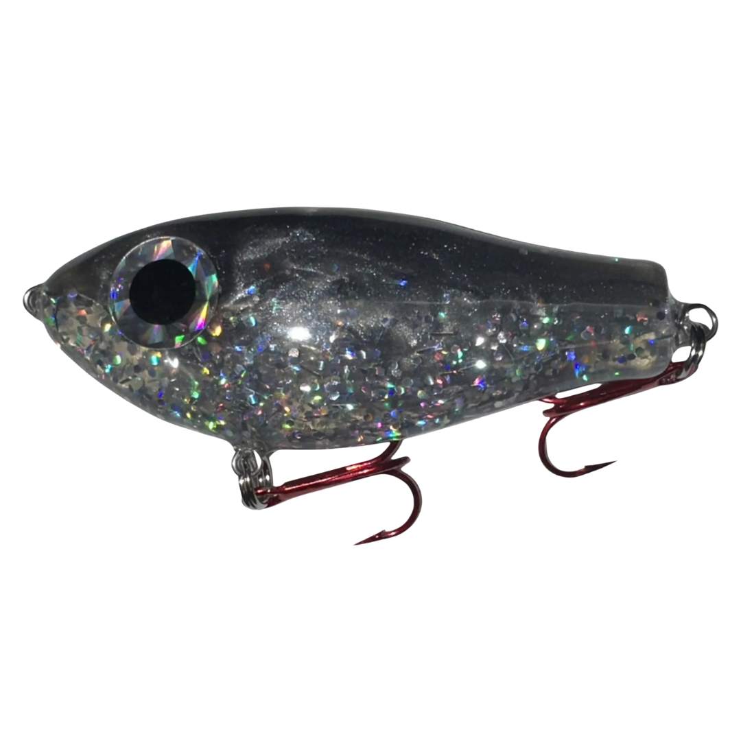 big fishing lures sa1 Softy Suspension Baits This vertical tail design PavLures Big Softy Black Pearl