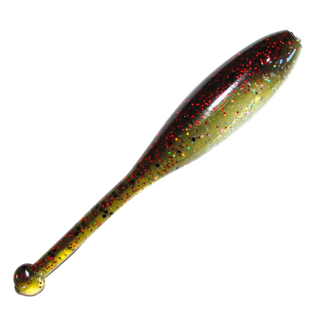 drum fishing lures Slick Jr Cracked Pepper 7510