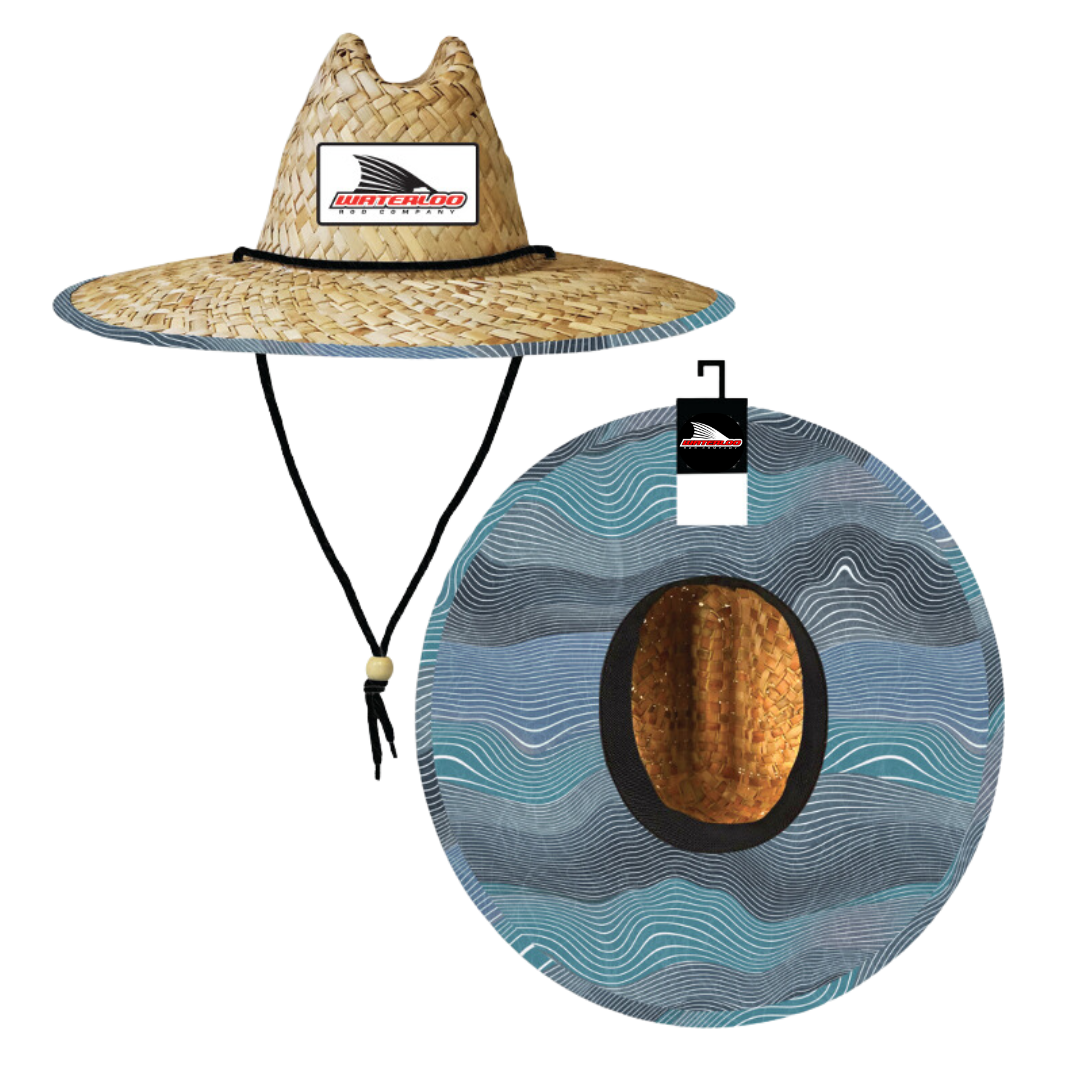 Waterloo Straw Hat -Slate with  Tails Up Patch