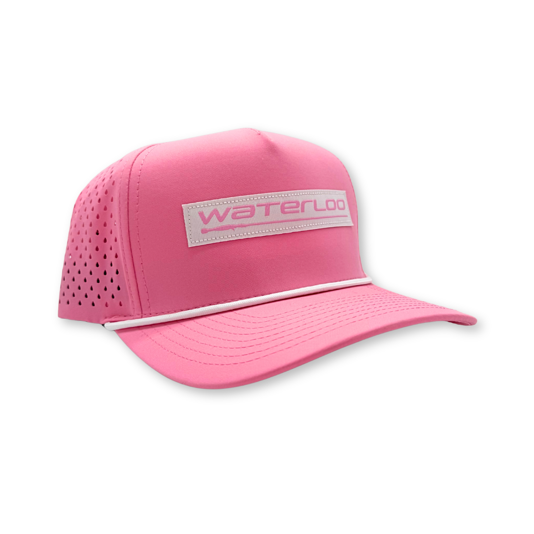 Waterloo Pink Cap   Performance  Patch