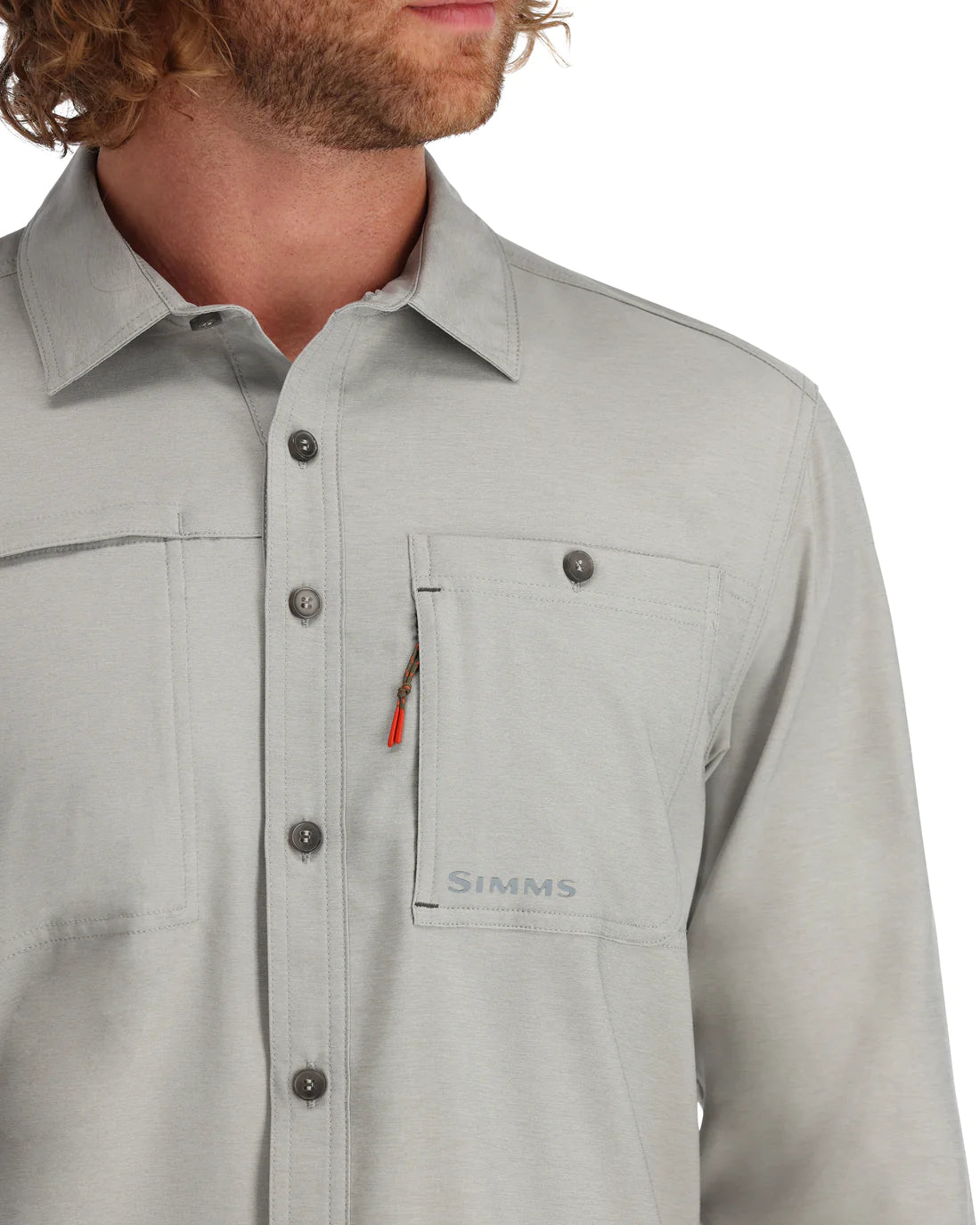 Simms Men's Challenger Long Sleeve Shirt – Waterloo Rods