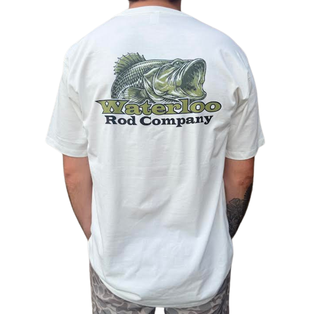 Waterloo Ivory Short Sleeve Tee  - Bass Logo