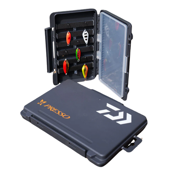 Daiwa Presso Free Board Case 205 Gunmetal – Waterloo Rods