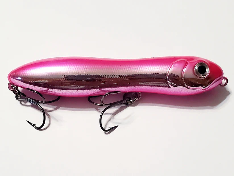 Backwater Lures - Custom Peanut Jr Pink & Chrome