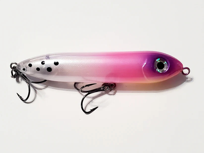 Backwater Lures - Custom Spook Jr. Red Splash