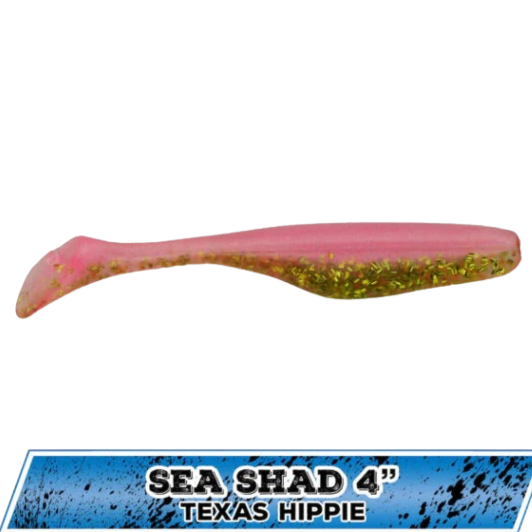 Bass Assassin Sea Shad - Multiple Colors and SIze